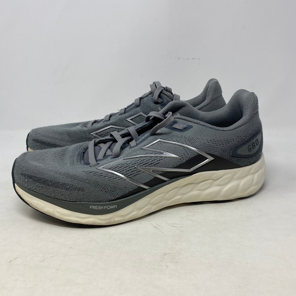 New Balance‎ Fresh Foam 680v8 Men's Running Shoes Grey Size 9 D M680LG8